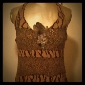 Halter Dress with Jacket.